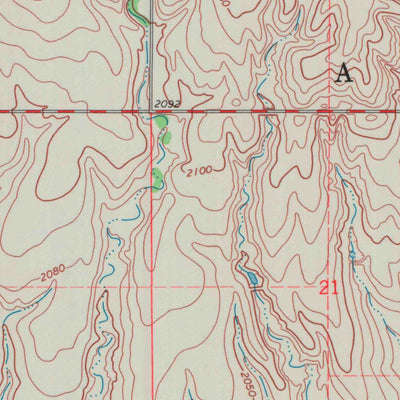 United States Geological Survey Nicodemus, KS (1969, 24000-Scale) digital map