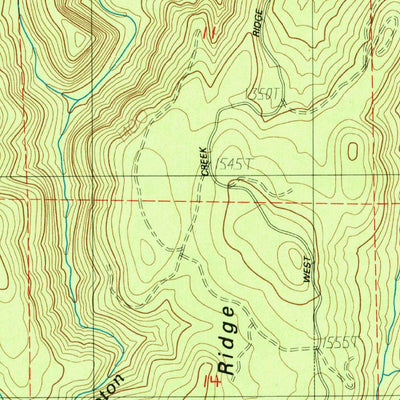 United States Geological Survey Nicolai Mountain, OR (1985, 24000-Scale) digital map