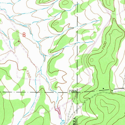 United States Geological Survey Nicoll Lake, NM (1967, 24000-Scale) digital map