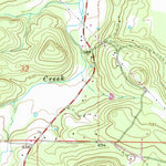 United States Geological Survey Nicut, OK (1973, 24000-Scale) digital map
