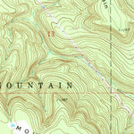United States Geological Survey Nicut, OK (1973, 24000-Scale) digital map