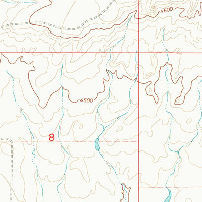 United States Geological Survey Nightshoot Coulee, MT (1968, 24000-Scale) digital map