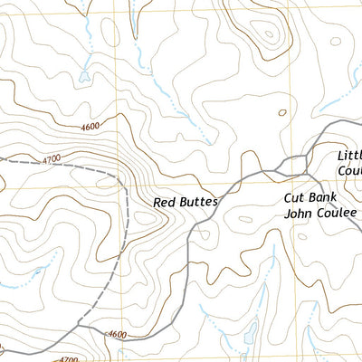 United States Geological Survey Nightshoot Coulee, MT (2020, 24000-Scale) digital map