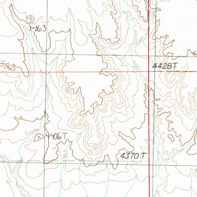 United States Geological Survey Nihill, MT (1986, 24000-Scale) digital map