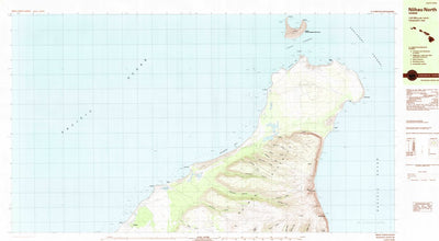 United States Geological Survey Niihau North, HI (1984, 25000-Scale) digital map