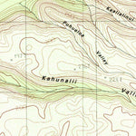 United States Geological Survey Niihau North, HI (1984, 25000-Scale) digital map