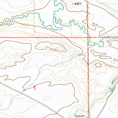United States Geological Survey Nilan Reservoir, MT (1995, 24000-Scale) digital map