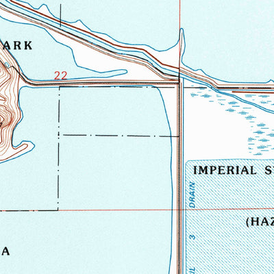 United States Geological Survey Niland, CA (1992, 24000-Scale) digital map