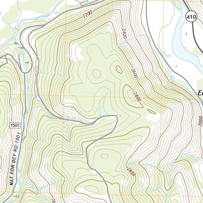 United States Geological Survey Nile, WA (2020, 24000-Scale) digital map