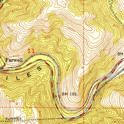 United States Geological Survey Niles, CA (1953, 24000-Scale) digital map