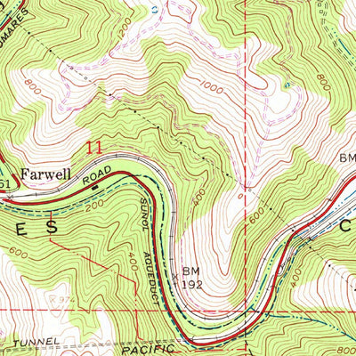 United States Geological Survey Niles, CA (1961, 24000-Scale) digital map