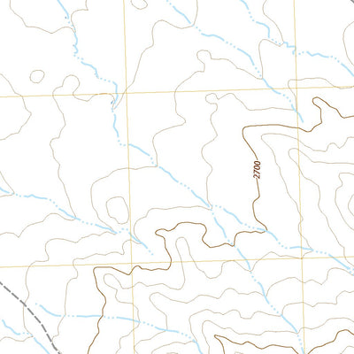 United States Geological Survey Niles Coulee, MT (2020, 24000-Scale) digital map