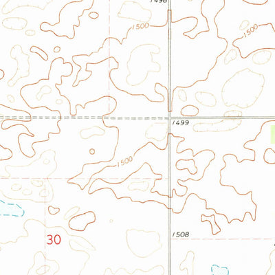 United States Geological Survey Niles, ND (1971, 24000-Scale) digital map