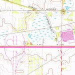 United States Geological Survey Niles West, MI-IN (1971, 24000-Scale) digital map