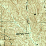 United States Geological Survey Nimblewill, GA (1997, 24000-Scale) digital map