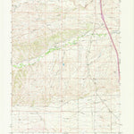 United States Geological Survey Nimmo Ranch, WY (1962, 24000-Scale) digital map