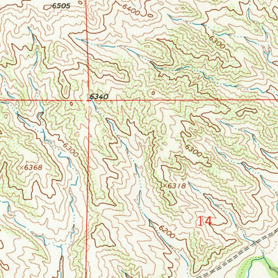 United States Geological Survey Nimmo Ranch, WY (1962, 24000-Scale) digital map