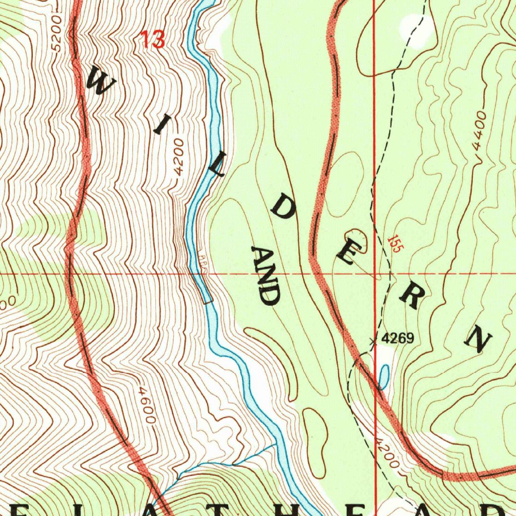 Nimrod, MT (1994, 24000-Scale) Map by United States Geological Survey ...