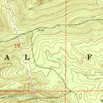 United States Geological Survey Nimrod SE, AR (1968, 24000-Scale) digital map