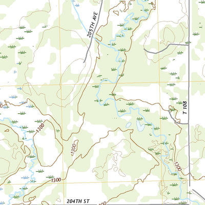 United States Geological Survey Nimrod SW, MN (2022, 24000-Scale) digital map