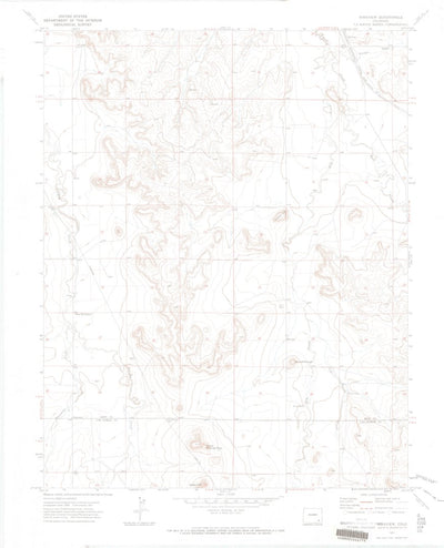United States Geological Survey Ninaview, CO (1971, 24000-Scale) digital map