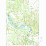 United States Geological Survey Nine Mile Falls, WA (1973, 24000-Scale) digital map