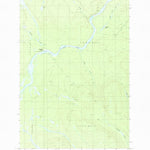United States Geological Survey Ninemile Bridge, ME (1986, 24000-Scale) digital map