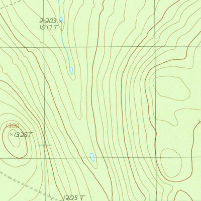 United States Geological Survey Ninemile Bridge, ME (1986, 24000-Scale) digital map