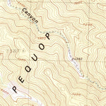 United States Geological Survey Ninemile Canyon, NV (1986, 24000-Scale) digital map