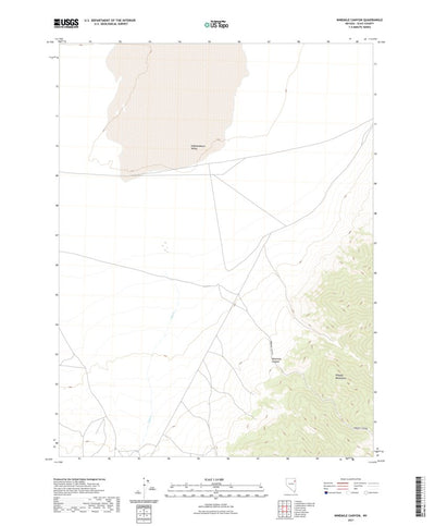 Ninemile Canyon, NV (2021, 24000-Scale) Map by United States Geological ...