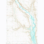 United States Geological Survey Ninemile Coulee East, MT (1972, 24000-Scale) digital map
