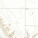 United States Geological Survey Ninemile Coulee East, MT (1972, 24000-Scale) digital map