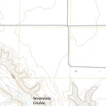 United States Geological Survey Ninemile Coulee East, MT (2020, 24000-Scale) digital map