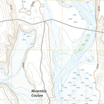 United States Geological Survey Ninemile Coulee East, MT (2020, 24000-Scale) digital map
