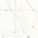 United States Geological Survey Ninemile Coulee West, MT (1972, 24000-Scale) digital map