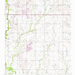 United States Geological Survey Ninemile Creek, OK (1956, 24000-Scale) digital map