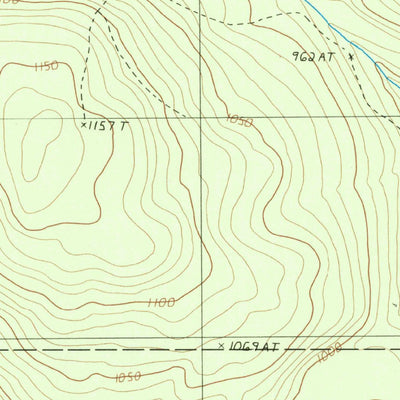 United States Geological Survey Ninemile Deadwater, ME (1986, 24000-Scale) digital map