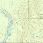 United States Geological Survey Ninemile Deadwater, ME (1986, 24000-Scale) digital map