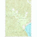 United States Geological Survey Ninemile Flat, WA (1985, 24000-Scale) digital map