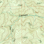 United States Geological Survey Ninemile Flat, WA (1985, 24000-Scale) digital map