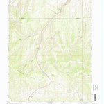 United States Geological Survey Ninemile Gap, CO (1966, 24000-Scale) digital map