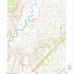 United States Geological Survey Ninemile Hill, CO (1986, 24000-Scale) digital map