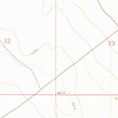 United States Geological Survey Ninemile Hill, NM (1964, 24000-Scale) digital map