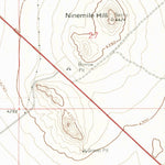 United States Geological Survey Ninemile Hill, NM (1964, 24000-Scale) digital map
