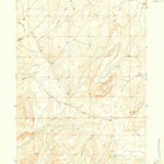 United States Geological Survey Ninemile Hill, WY (1953, 24000-Scale) digital map