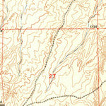 United States Geological Survey Ninemile Hill, WY (1953, 24000-Scale) digital map