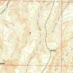 United States Geological Survey Ninemile Hill, WY (1953, 24000-Scale) digital map