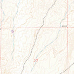 United States Geological Survey Ninemile Hill, WY (1958, 24000-Scale) digital map