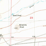 United States Geological Survey Ninemile Knoll, UT (1953, 24000-Scale) digital map