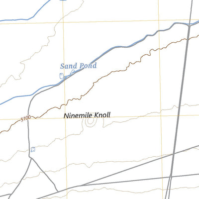 United States Geological Survey Ninemile Knoll, UT (2023, 24000-Scale) digital map